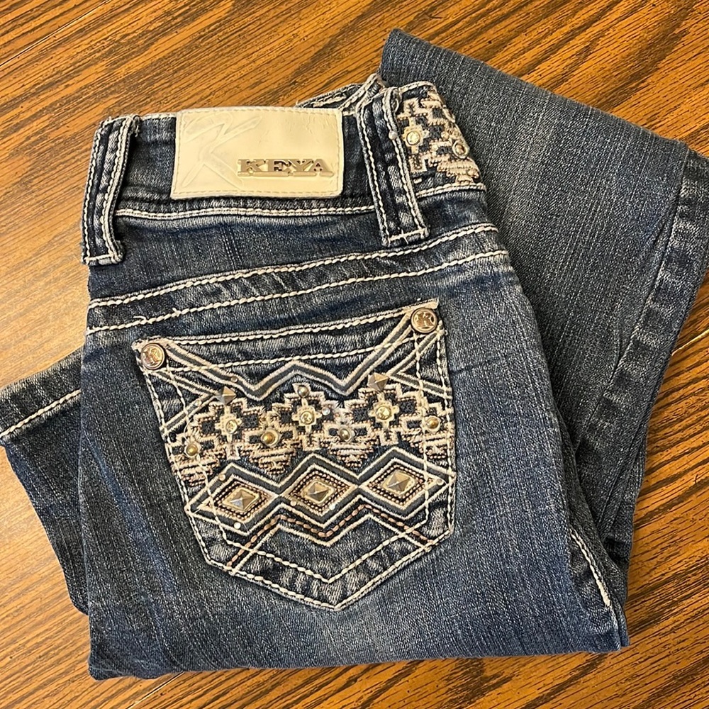 Keya Womens Bootcut Jeans